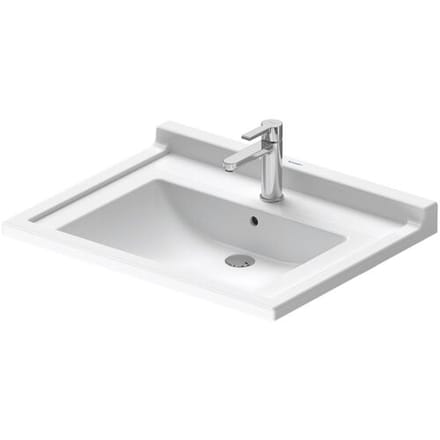 Duravit Starck 3 washbasin Vital 70 cm with 1 tap hole 0309700000