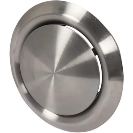 Sencys Luchtventiel Ø125mm Rvs