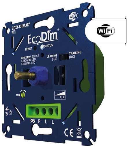 Smart LED Dimmer Inbouw 0-250 Watt – Fase aan en afsnijding