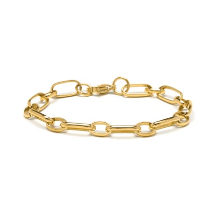 Luxenter Armband met 18-karaats geelgouden afwerking - Gati