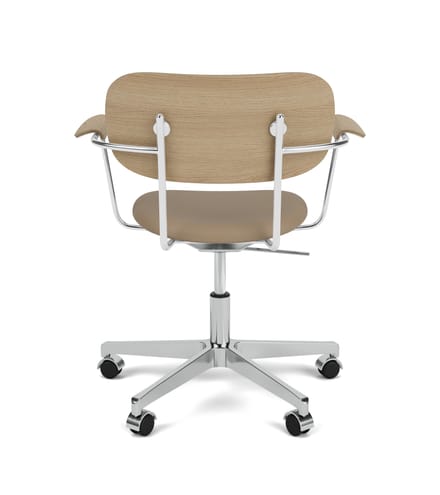 Audo Co Task Chair met armleuningen Zitkussen - sierra 1611 stone