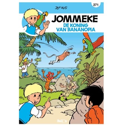 De Koning Van Bananopia - Jommeke Strip