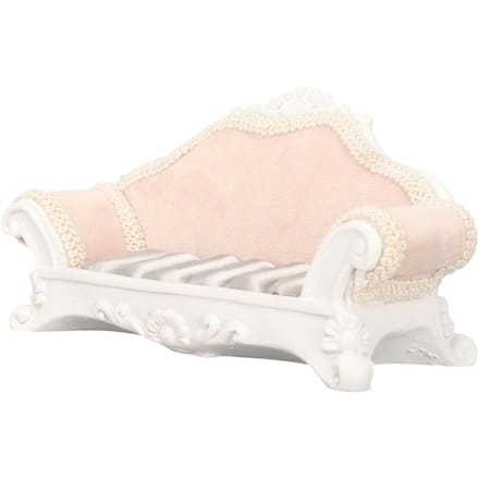 Sofa Sieradenhouders Hars Knutselen Nieuwe Ringenhouder voor Bruiloft Valentijnsdag Moederdag Roze white