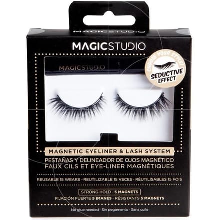 Magic Studio Effet Seduction Magnétique Cils Magnétiques + Eye-liner