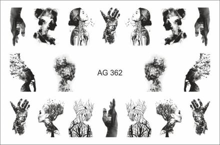 Korneliya Airbrush Waterdecal AG 362
