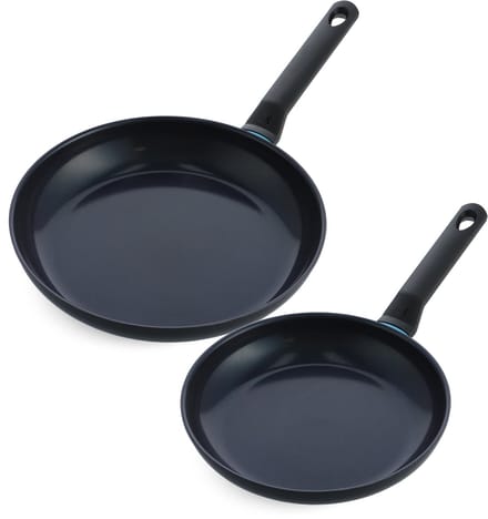 BK Blue Label Induction Koekenpannenset 24cm & 28cm