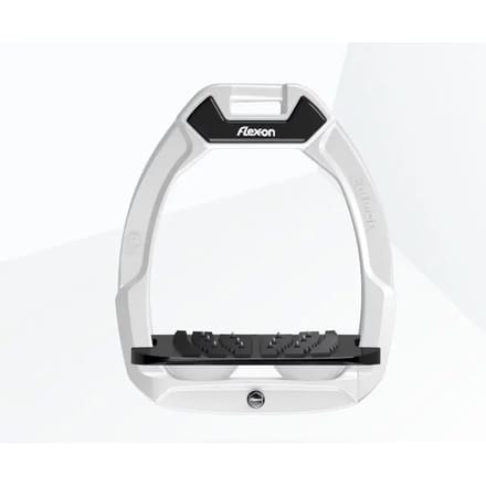 Veiligheid stijgbeugels Rij Inclined Ultra Grip Wit/Zwart/Wit Flex-On Safe-On