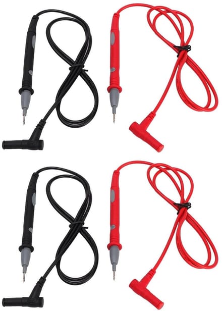 Digitale Multimeter - Test Pen Kabel - Componenten Testen - Hoge Nauwkeurigheid - 1000V 20A - Zwart