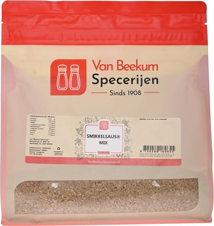 Van Beekum Specerijen - Smikkelsaus® Mix - 1 KG (hersluitbare stazak)