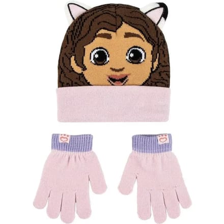Set van muts en handschoenen meisje kind Cerda Gabbys Dolls House