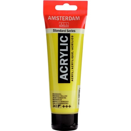 Amsterdam Standard Series Acrylverf Tube 120 ml Groengeel 243