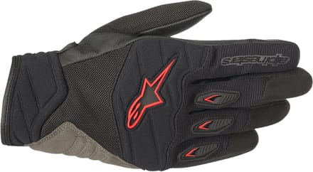Alpinestars Shore Zwart Rood - Handschoen