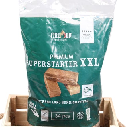 FIRE UP PREMIUM XXL AANMAAKBLOKJES 4X ZAK A 34 ST