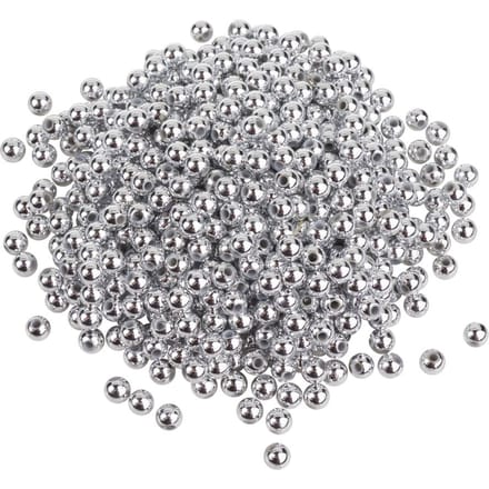 VBS Waskralen, Ø 6mm, 600 stuks - Zilver