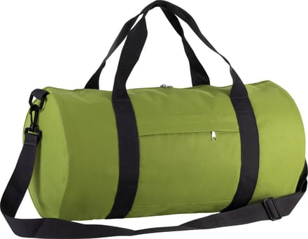 Kimood Cilindervormige reistas KI0633 - Burnt Lime / Dark Grey - One size