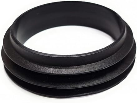 Lippakking voor WC-moffen T-112/110 | Zwarte Rubber Afdichting 110mm