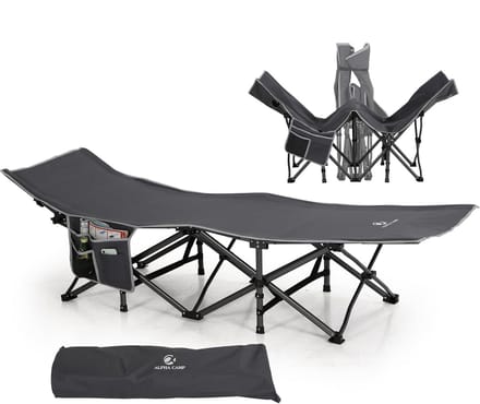 Veldbed - Kampeerbed - Vouwbed 1 Persoons - Logeerbed - Outdoor