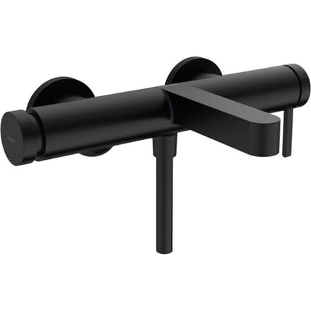 hansgrohe Finoris - Badmengkraan - Ééngreeps bediening - Mat Zwart