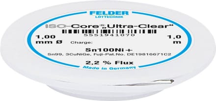 Felder LAttechnik ISOCore UltraClear Sn100Ni+ Soldeertin loo