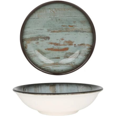 Bonna Diepbord - Madera - Porselein - 9 cm (50cc) - set van 6