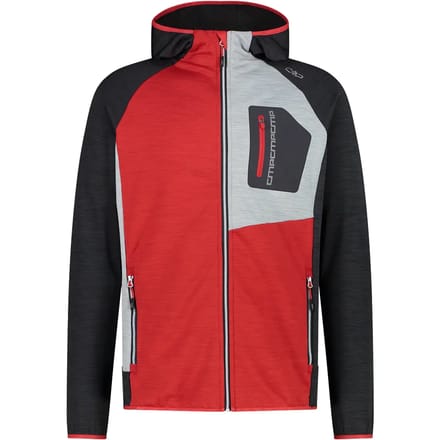 Fleece met capuchon en volledige rits CMP Unlimitech Grid Tech