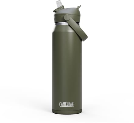 CamelBak Thrive Flip Straw Drinkfles - 1 L - RVS - Met Rietje - Isolatie Waterfles - Groen