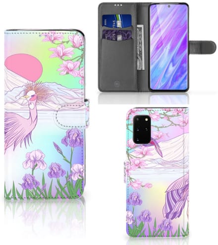 Samsung Galaxy S20 Plus Telefoonhoesje met Pasjes Bird