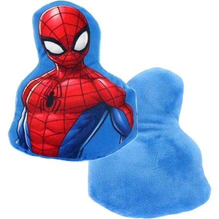 Spiderman gevormd mini kussen - 15 cm