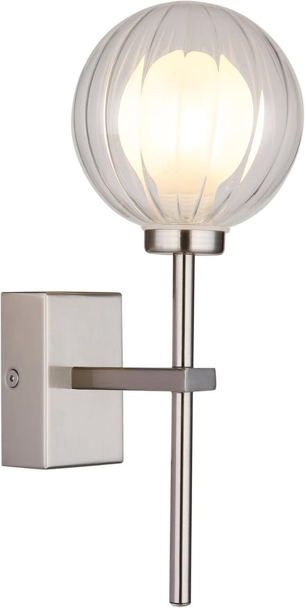 Wandlamp - staal - ANDER - glas - G9 - 41928WN - Globo