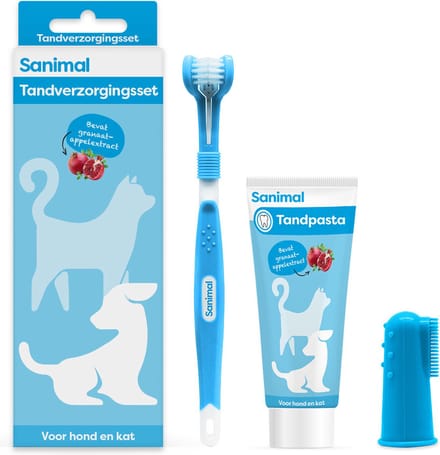 Sanimal Tandverzorgingsset -