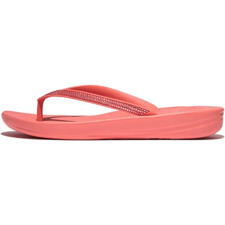 FitFlop Iqushion Sparkle TPU Dames Slippers - Urban Wit