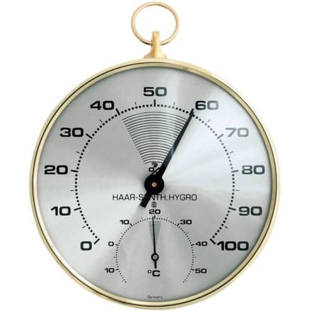 TFA Dostmann 45.2007 45.2007 Thermo- en hygrometer Goud
