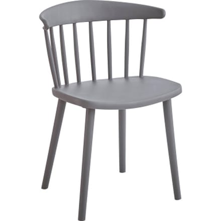 Leitmotiv - Stoel Viejo - Grijs - 57x44x75 cm