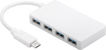 Microconnect USB3.1CUSB3 interface hub USB 3.2 Gen 1 (3.1 Gen 1) Type-C 5000 Mbit/s Wit