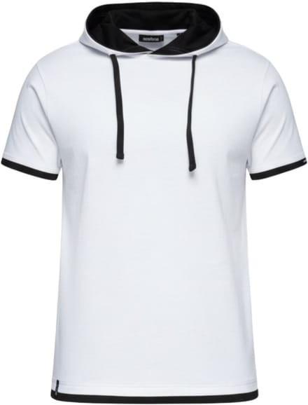 OMBRE T-shirt - Regular Fit - Katoen - Korte Mouw Wit S