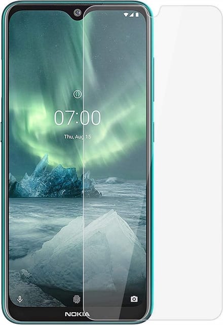 LuxeBass Screenprotector geschikt voor Nokia 7.2 - glas scherm - bescherming