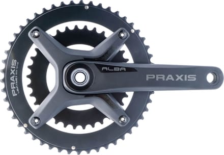 Praxis crankstel Alba M30 DM X-spider 160 50/34T
