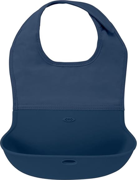 OXO tot Oprolbare slab - Slabbetjes - Slabbertjes baby - Slab -Navy
