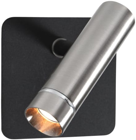 Wandlamp Lumo 4850ST - verstelbare stalen wandlamp voor binnen met LED verlichting, eigentijds design - Mexlite