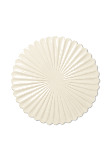 Ferm Living - Fontein cakeplaat - wit