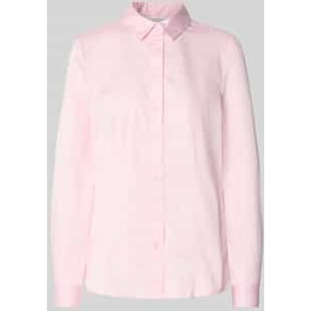 Overhemdblouse met knoopsluiting