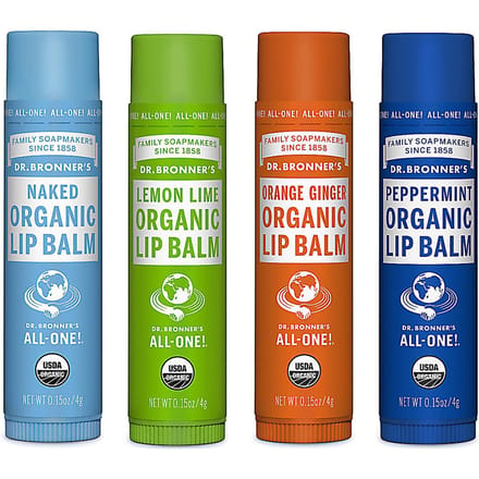 Dr. Bronner's Lippenbalsem Orange Ginger Organic Lip Balm - Duurzaam - Lipverzorging - Lippenbalsem