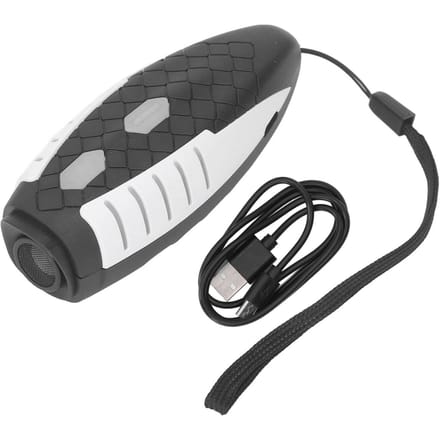 Hond blaffen afschrikker apparaat Ultrasoon USB-opladen Draagbaar Handheld Hond blaffen stopper met gray