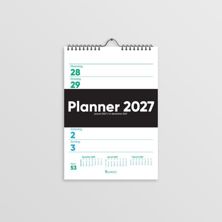 Huurdies® weekkalender - A5
