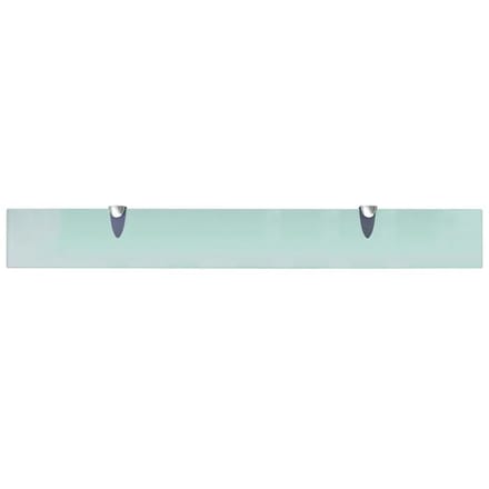 vidaXL - Zwevend - schap - 80x10 - cm - 8 - mm - glas