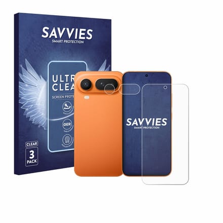 Savvies - Screenprotector voor Honor Magic 8 Pro Lite (Voor+Camera) - Folie Beschermfolie transparant 6 Stuks