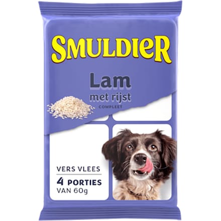 Lam met Rijst 4x60 gram