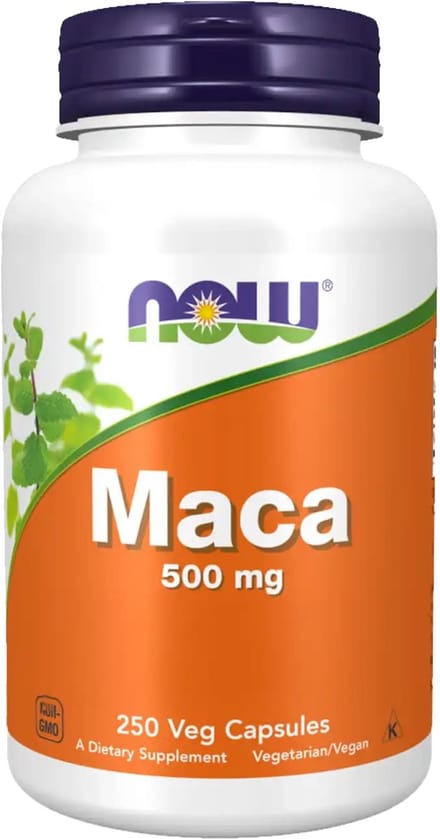 Maca 500 mg  - 250 Veggie Caps - Now Foods