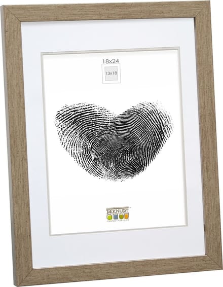 Deknudt Frames fotolijst S43AD2 P1 - brons - passe-partout - 13x18 cm