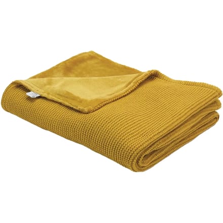 Gebreide/flanel dekbedovertrek Trois Kilos Sept